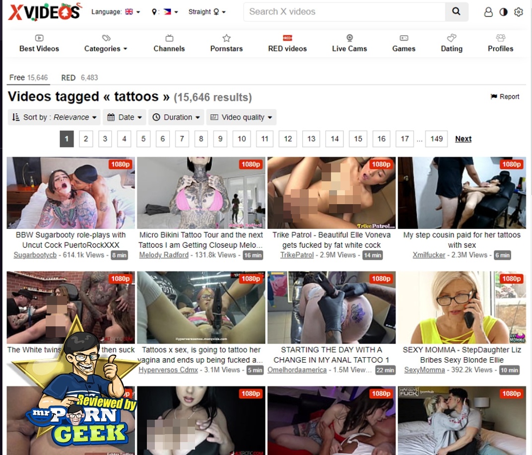 XVideos Tattoo Review